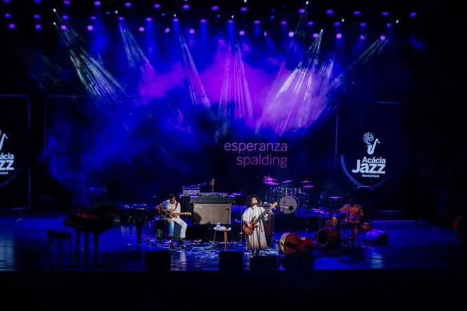 Concerto no palco do Acácia Jazz, do Standard Bank